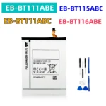 EB-BT115ABC EB-BT116ABE EB-BT111ABC EB-BT111ABE Battery For Samsung Tab 3 Lite SM-T110 SM-T111 T116 T115 + Tools