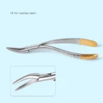 Dental Tools Residual Root Tweezers Tooth Extraction Forceps Curved Maxillary Mandibular Teeth Universal Pliers Dentist Tools - Image 4
