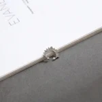 Retro Trendy Simple Punk Metal Geometric Body Jewelry Fake Nose Ring Bear Nose Cuff Nose Stud - Image 2