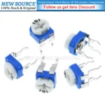 20pcs RM065 RM-065 100 200 500 1K 2K 5K 10K 20K 50K 100K 200K 500K 1M Ohm Trimpot Trimmer Potentiometer Variable Resistor - Image 5