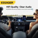 Essager Bluetooth 5.3 Adapter 3.5mm AUX Jacks For Audio Music Receiver Car Speakers Headset Tablet Laptop Bluetooth Car Receiver - Image 3