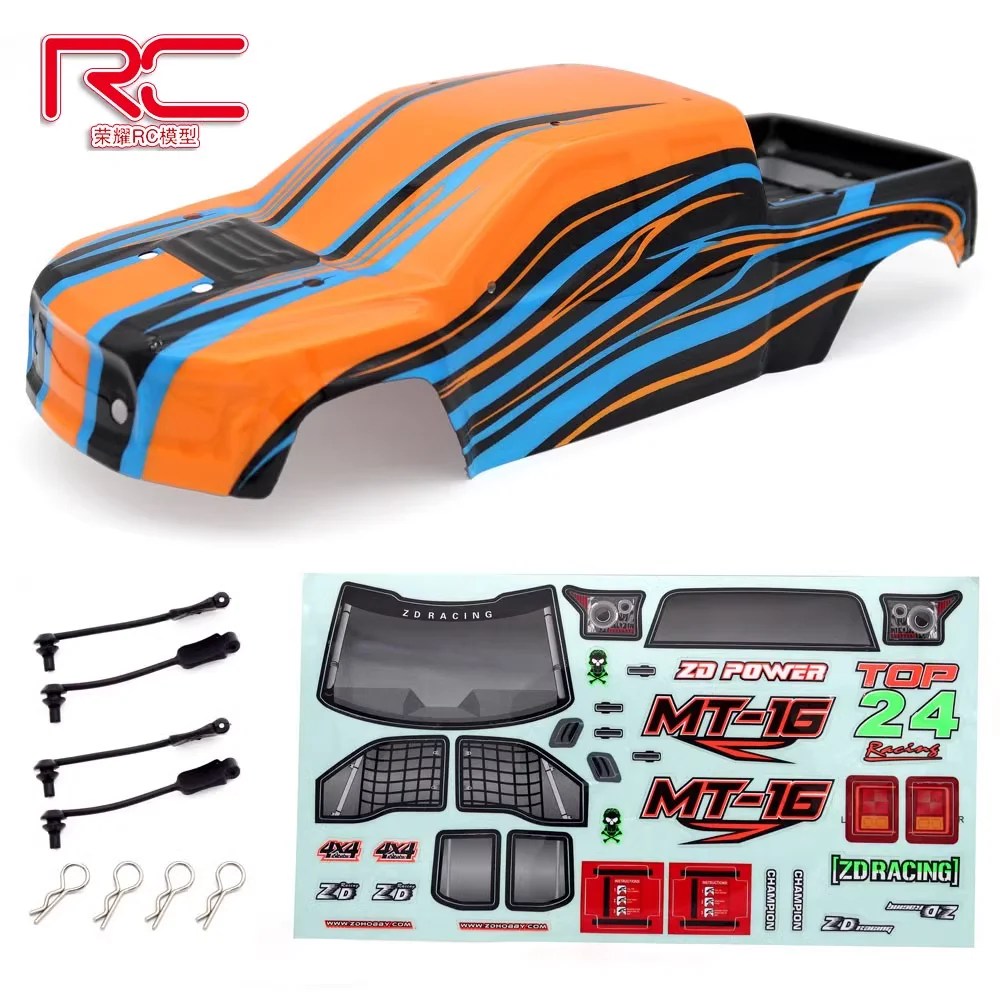 kf-Sab3fb2590be24754ab488d3290951171Q 1/16 ZD Racing MT16 RLAARL Gladiator ROG1 Brushless 3S 1/14 RC Electric off road MT Truck Car body shell 16030 16030-1 - Image 1