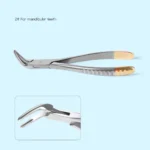 Dental Tools Residual Root Tweezers Tooth Extraction Forceps Curved Maxillary Mandibular Teeth Universal Pliers Dentist Tools - Image 5