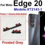 For Motorola MOTO Edge 2021 Edge 20 30 Edge S30 edge 2022 On OFF Power Button Volume Switch Side Keys Replacement - Image 2