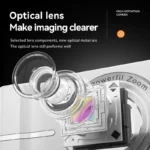 Digital Cameras1080P Camera 44MP Camera Portable Compact Camera with 2.4 Inch LCD Screen16x Digital Zoom, 32G Micro Memory Card - Image 3