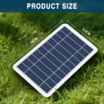 Solar Panel 5V 2W Output USB Outdoor Portable Solar System Cell Phone Chargers - Image 4