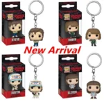 13 Styles FUNKO Pocket Stranger Keychain Eleven Dustin Barb Steve Demogorgon Action Figures Toys THINGS with Box - Image 4