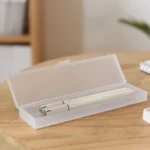 Simple Plastic Pencil Case S/M/L Translucent Stationery Storage Box Multifunctional Frosted Pen Box Gift - Image 5