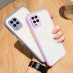 Silicone Cases For Xiaomi Mi 10 Lite 5G Matte Luxury Shockproof Slim Phone Cover For Xiaomi Mi 10Lite Case Protector Candy Color - Image 5