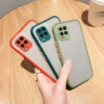 Silicone Cases For Xiaomi Mi 10 Lite 5G Matte Luxury Shockproof Slim Phone Cover For Xiaomi Mi 10Lite Case Protector Candy Color - Image 3