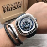 SEVENFRIDAY watch P3/06 men's carbon fiber automatic mechanical watch P series waterproof fashion men's watch luxury brand - Image 2