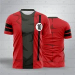 2026 Anime Omnitrix Ben10 Cosplay T-shirts 3D Ben Tennyson Print Cartoon Tee Summer Men Women Short Sleeve Y2k Tops - Image 4