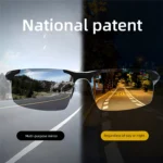 CAPONI Photochromic Sunglasses Men Original Design Sports Yellow Sun Glasses Fashion Driving Night Vision Eyewear UV400 BSYS3218 - Image 5