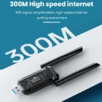 2.4G 300Mbps Wireless USB WiFi Repeater Extender WiFi Signal Amplifier Booster Long Range Wi-Fi Router Home Network Extension - Image 2