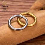 1/10PCS Stainless Steel Round Small Nose Ring Hoop 16G 18G 20G Hinged Segment Tragus Septum Cartilage Piercing Body Jewelry - Image 5