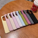 Liquid Silicone Back Case Shockproof Colorful Smooth Luxury Cover For Vivo iQOO 12 15 13 12 Pro - Image 6