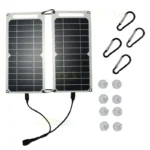 35W 5V USB Sunpower Portable Solar Panel Solar Plate Safe Stabilize Charger ForPower Bank Phone Outdoor Camping Home RV Gift - Image 6
