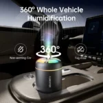 180ML Car Mini Aroma Diffuser Perfume Air Humidifier Essential Oil Purifier Aromatherapy Color Lights For Car Home Bedroom - Image 4