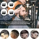 Electric Haircut Razor for Men Rechargeable Clipper Shaver Adult Electric Vintage Clipperrazor Home USB Charging Barber Shop - Image 2