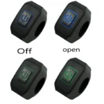1/2pcs Motorcycle Handlebar Switch ON OFF Headlight Horn Control Modification Switch 22mm Waterproof Button Accessories12V - Image 5
