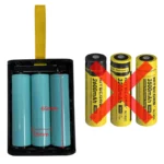 3*18650 Battery Charger Case DIY Power Bank Box Fast Charge 5V 2A Double USB Output Battery Storage Box With LED Night Light - Image 6