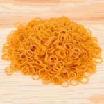 100-1000Pcs Yellow High quality Elastic Rubber Bands Fasteners Used for Office Home School Stationery Supplies - Image 4