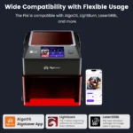 Algolaser PIXI Mini Portable Laser Engraver 3W 5W 10W DIY Bluetooth Machine Painted Dog Tag Paper Leather Wooden Stone Logo - Image 6