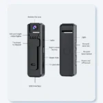 1080P HD Mini Camera Portable Digital Video Recorder BodyCam Infrared Night Vision Police Cam Small Bike Camcorder - Image 6