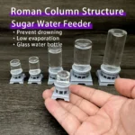 1ml - 30ml Glass Waterer Feeder for Ants Colony Prevent Drowning Honey Sugar Water Can be Fed Drectly Formicarium Farm Accessory - Image 2