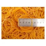 100-1000Pcs Yellow High quality Elastic Rubber Bands Fasteners Used for Office Home School Stationery Supplies - Image 5