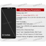 6.0" AMOLED For Huawei Mate 10 Pro LCD Display BLA-L09 Assembly For Huawei Mate 10 Pro Display BLA-L29 Replacement Parts - Image 2