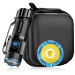 High Power Rechargeable Flashlight，5 Modes，Powerful Super Bright Mini Torch，Emergency Spotlight With Pen Clip Tail Magnet