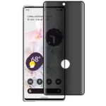 3D Curved Privacy Screen Protectors for Google Pixel 6 7 Pro Anti-Spy Protective for Google Pixel7 Pro---NO Support Fingerprint