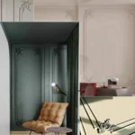 Unique Natural Wood Carved Onlay Floral Wooden Decorative Applique Furniture Background Wall Mirror Decoration Wood Corner Joint - Image 5