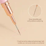 5 Pieces Set Liner Brush for Nail Art Painting,Fine Liner Brushes for Nails,Liner Nail Brush Set for Acrylic - Image 6