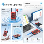 Daly Smart BMS Lifepo4 4S 12V 8S 24V 16S 48V Li-ion 3S 7S 10S 36V 13S 48V 40A 60A BMS with BT for lithium 18650 battery scooter - Image 2