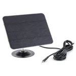 10W 5V Solar Panel IP Security Camera Charger USB-C Port Monocrystalline Portable Solar Panel Waterproof Lights - Image 4