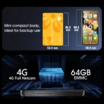 NEW UNIWA Q333 4G 3.97inch HD Mini Smartphone 4GB RAM 64GB ROM 2000mAh Mobile Phones BT5.0 Google Play Store Face ID Small Phone - Image 4