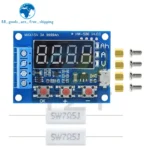 TZT 1.2V 12V 18650 ZB2L3 Li-ion Lithium Battery Capacity Tester + Resistance Lead-acid Battery Capacity Meter Discharge Tester