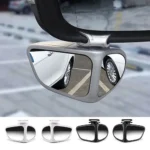2pcs Universal Blind Spot Mirrors 360° Adjustable Wide-Angle View HD Side Rear Rearview Mirror Auto Auxiliary Rearview - Image 4