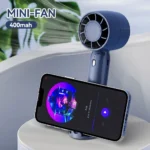 2025 New 400mAh Portable 3 Speeds Adjustable High Speed Fans Super Powerful Air Duster Rechargeable Mini Usb Handheld Turbo Fan - Image 3