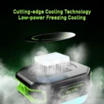 HK-5 PRO Mobile Phone Cooler, Magnetic Semiconductor Cooling Fan, Radiator for iPhone Xiaomi POCO, for PUBG Gaming Cooler - Image 5