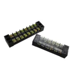 1Pcs Dual Row Barrier Screw Terminal Block Strip Wire Connector 600V 15A 3/4/6/8/10/12/15/20 Positions Optional - Image 4