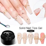 Solid Nail Tips Gel 10ml Transparent UV LED Function Gel Glue Adhesive Fake Nails Nail Extension Gel Soak Off Nail Art Varnish - Image 5