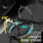 Slide Lens protect Armor Phone Case For Infinix Note 40 Pro Plus Car Magnetic Holder Cover for Infinix Note40 Pro + 4G 5G Funda - Image 5