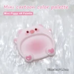 Cartoon Pig Color Palette Nail Art Mixing Color Drawing 1pcs Pallet Gel Nail Polish Painting Board Color Palette Manicure Tools - Image 4