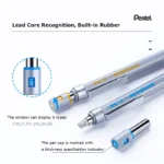 Japan Pentel Graph Gear Drafting Metal Mechanical Pencil PG515 Drawing Automatic Pencil 0.3/0.5/0.7/0.9mm School Stationery - Image 3