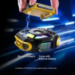 2025 MEMO CX12, Mobile Phone Cooler, with External Battery, for PUBG, Magnetic Semiconductor Ice Cooling Radiator with AI - Image 3