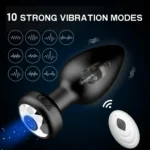 Anal Vibrator Wireless Remote Control Butt Plug Men Prostate Massager Female Vagina Masturbator for Adult Sex Toys Women Men Gay - Image 3