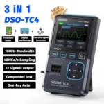 FNIRSI DSO-TC4 Upgrade 3 in 1 Digital Oscilloscope 10MHz 48Ms/s Transistor Tester Electronics Component Tester USB Charger Tools - Image 5